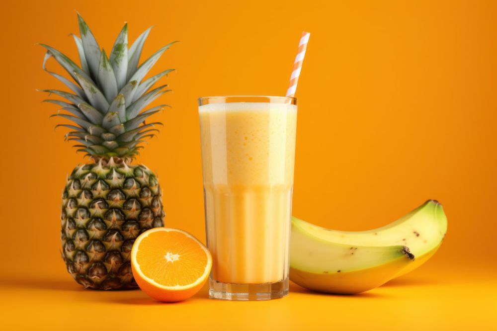 Resep Pineapple Almond Milk Smoothies Rasanya Manis Segar dan Creamy!