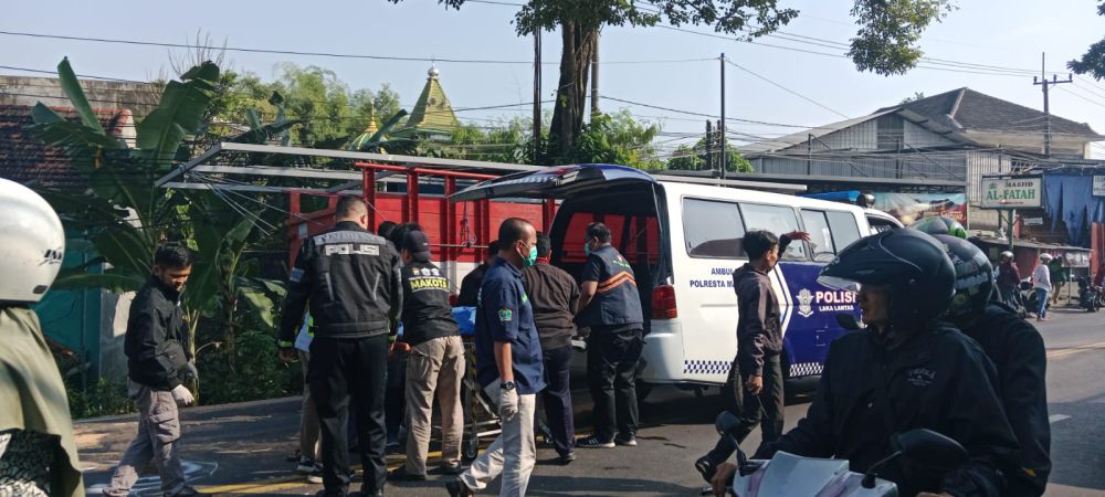 Pemotor di Malang Tewas usai Jadi Korban Tabrak Lari Truk