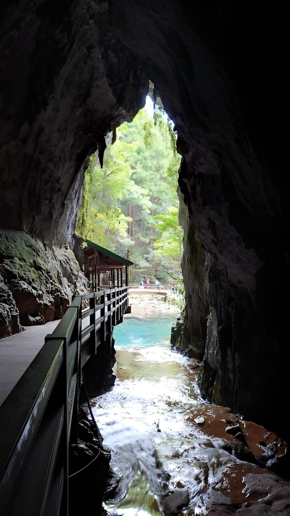 10 Potret Akiyoshido Cave di Jepang, Gua Kapur Penuh Pesona