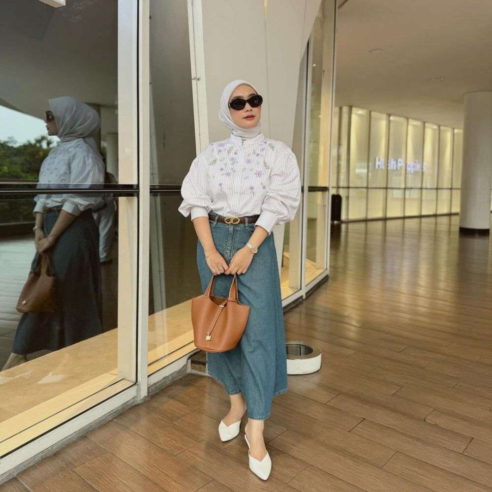 9 Ootd Hijab Semi Formal Ala Arrum Rahma, Santai Tapi Rapi!