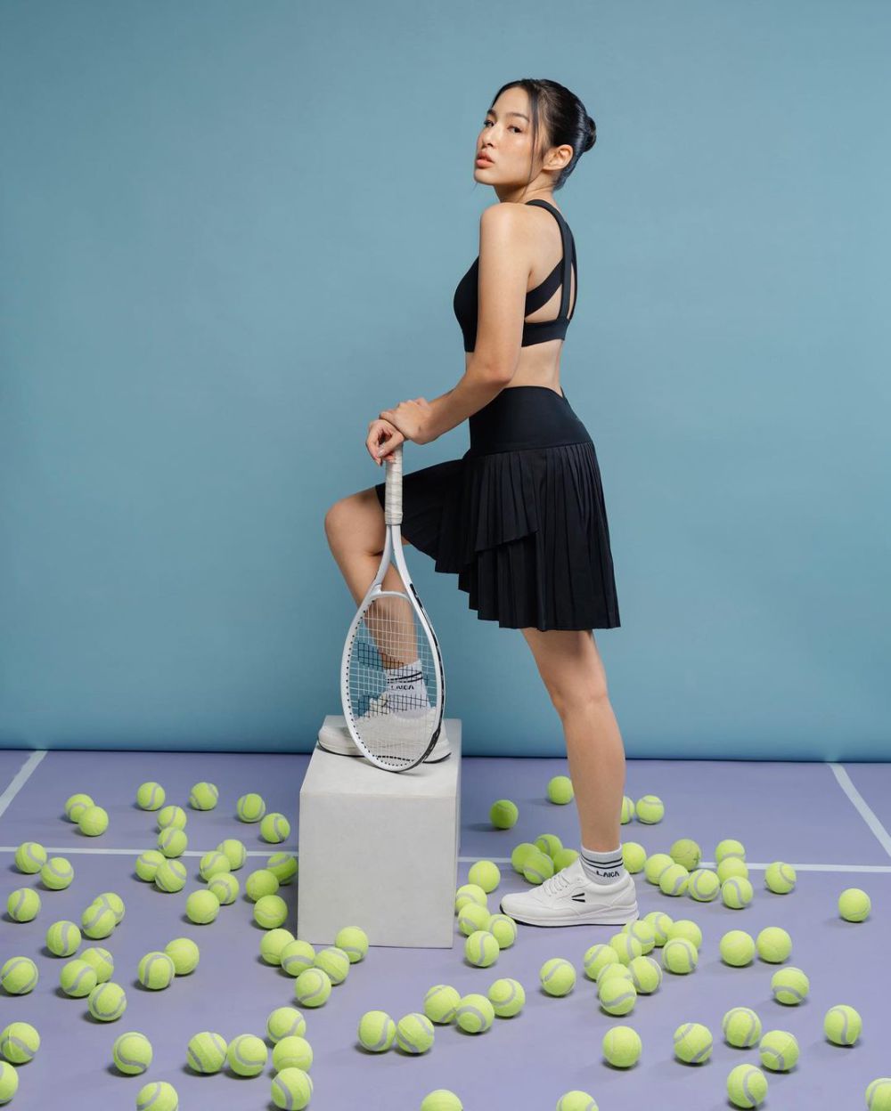 10 Ide Foto dengan Outfit Olahraga ala Tiffany Soetanto, Sporty Abis!