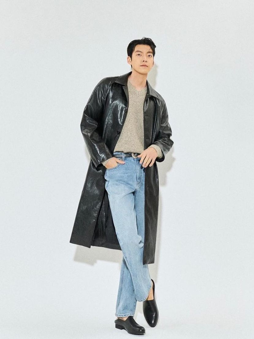 7 Inspirasi OOTD Leather Jacket ala Kim Woo Bin, Chic dan Edgy!