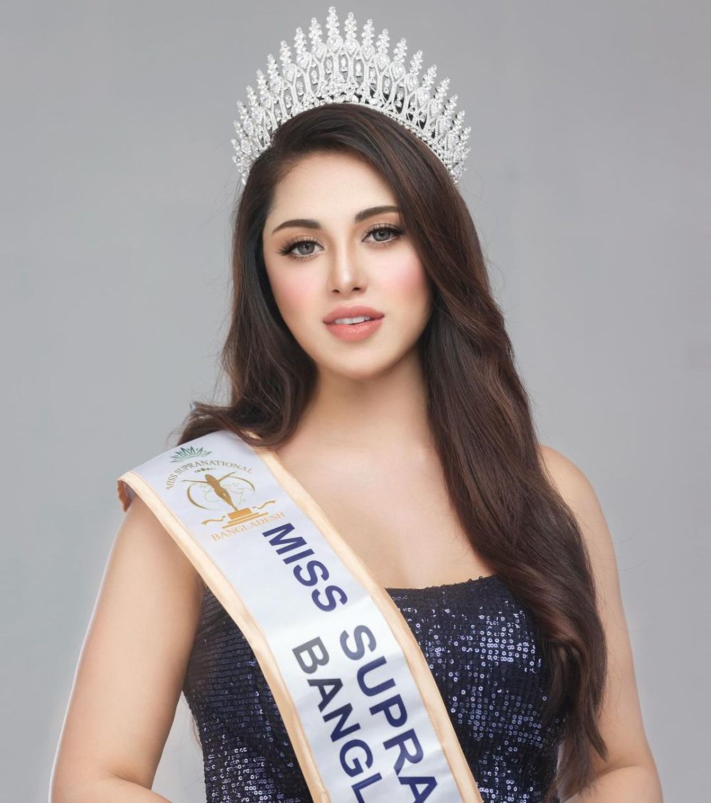 7 Potret Miss Supranational Bangladesh 2024 Towhida Tusnim