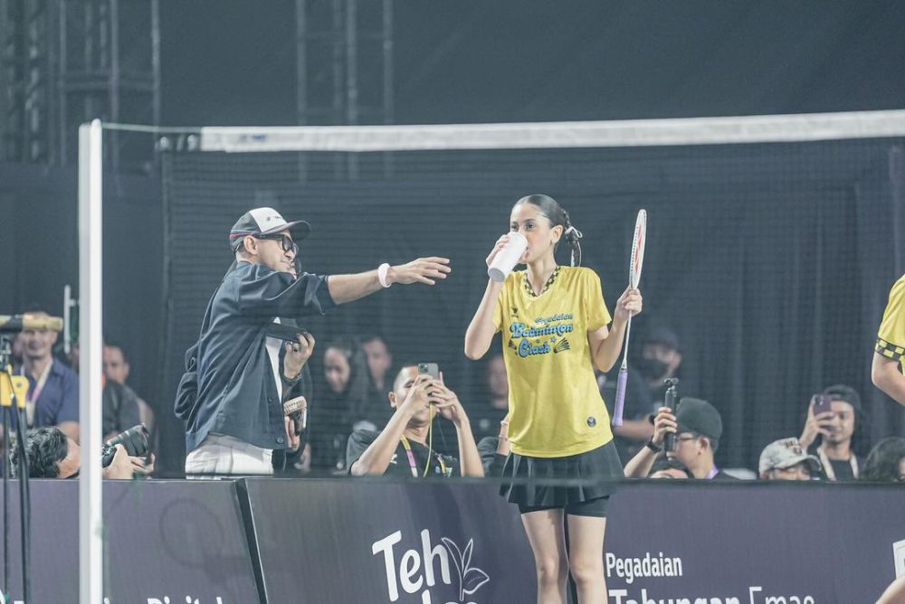 7 Potret Asila Maisa dan Kenzy Taulany saat Badminton Bareng, Kompak!