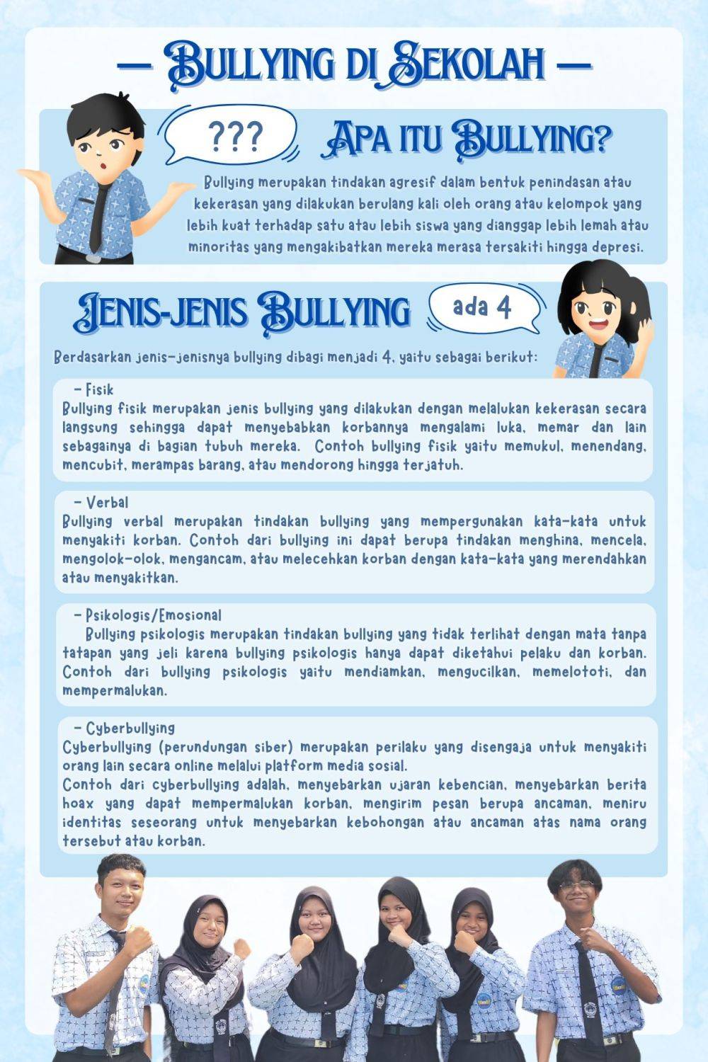 [MADING] Pelindung Generasi Siswa Anti Bullying