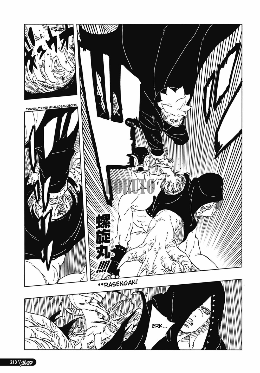 8 Jutsu Keren yang Muncul Sepanjang Chapter 12 Boruto TBV