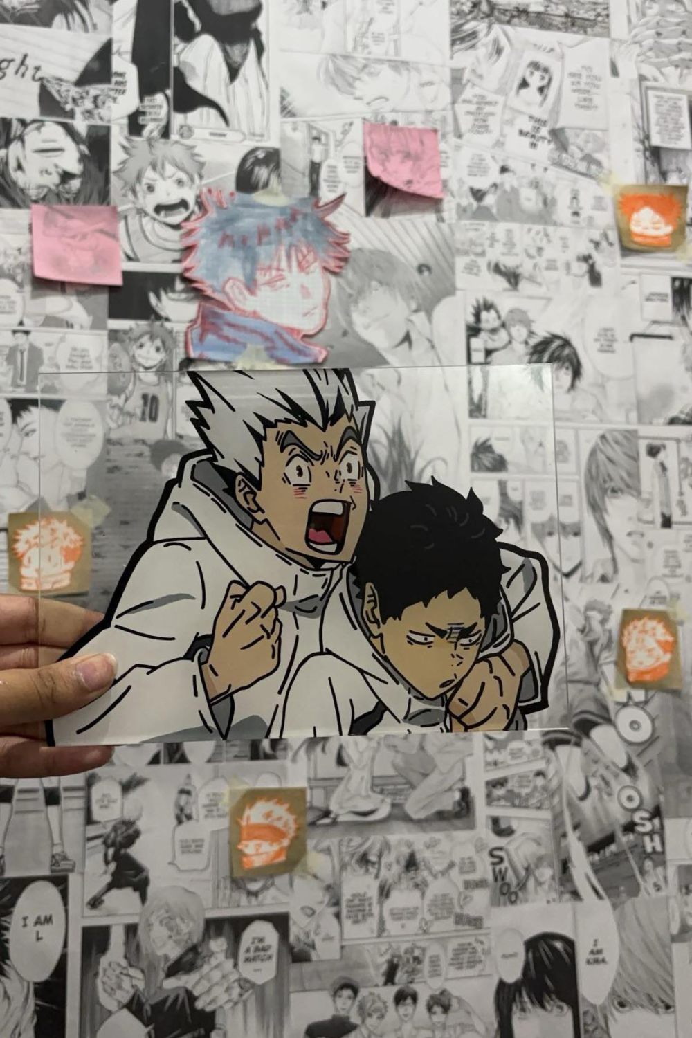 7 Karya Buatan Tangan Bertema Bokuto, Ace Fukurodani di Haikyu!!