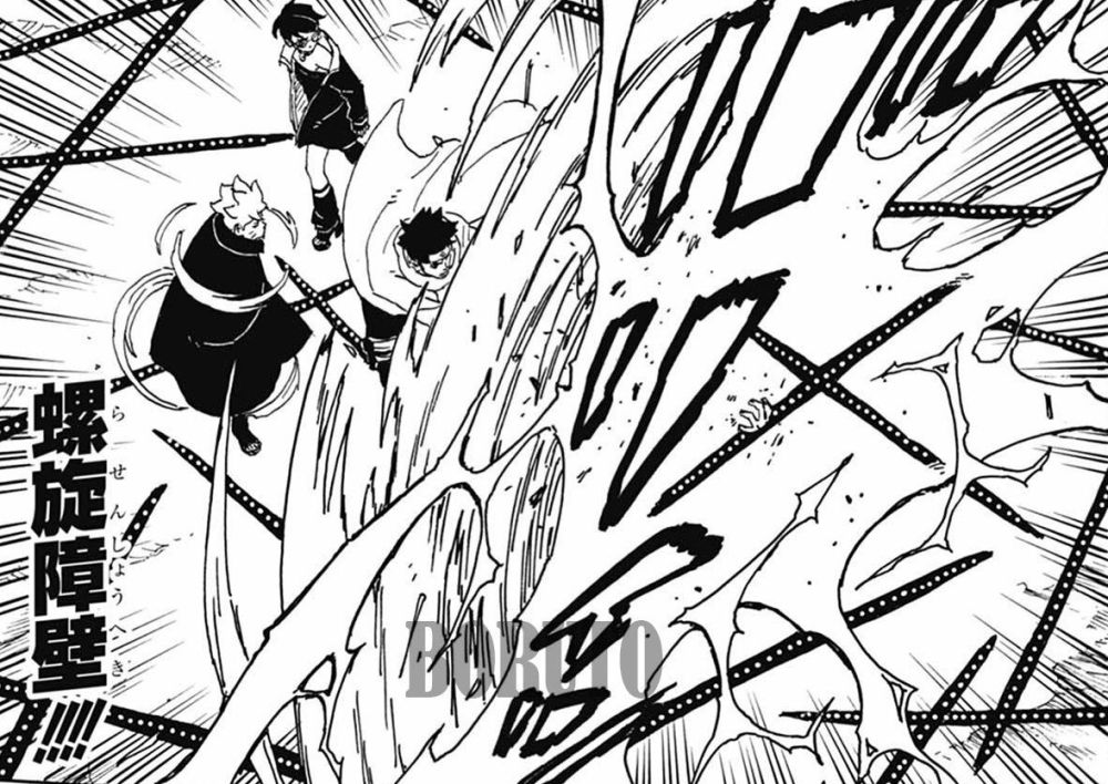 5 Aksi Hidari yang Gagal Menelan Sarada di Boruto TBV Chapter 12