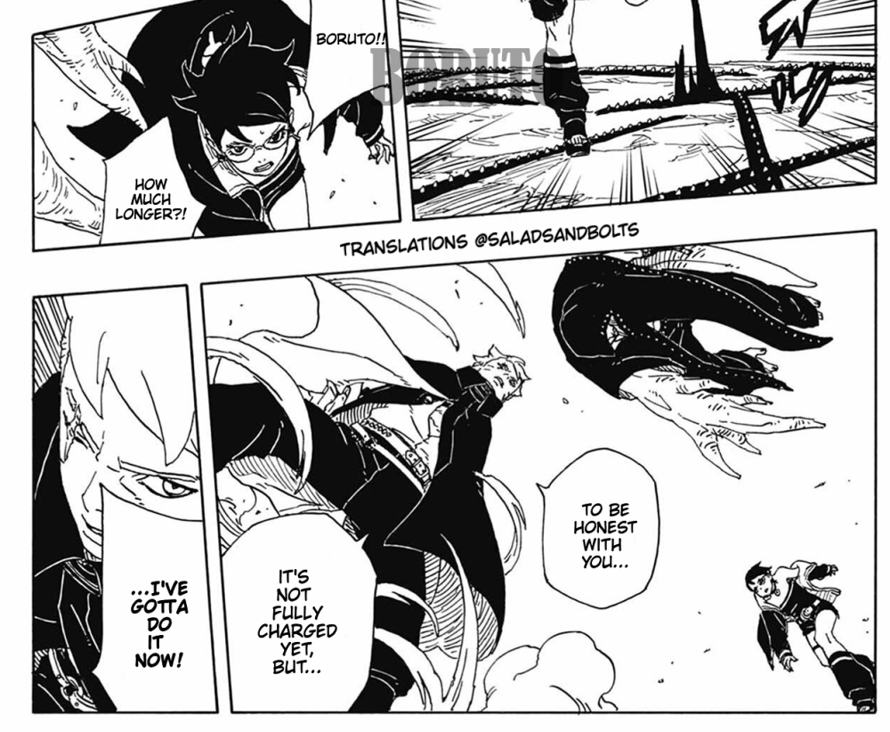 Review Boruto TBV Chapter 12: Kerjasama Dua Putra Hokage