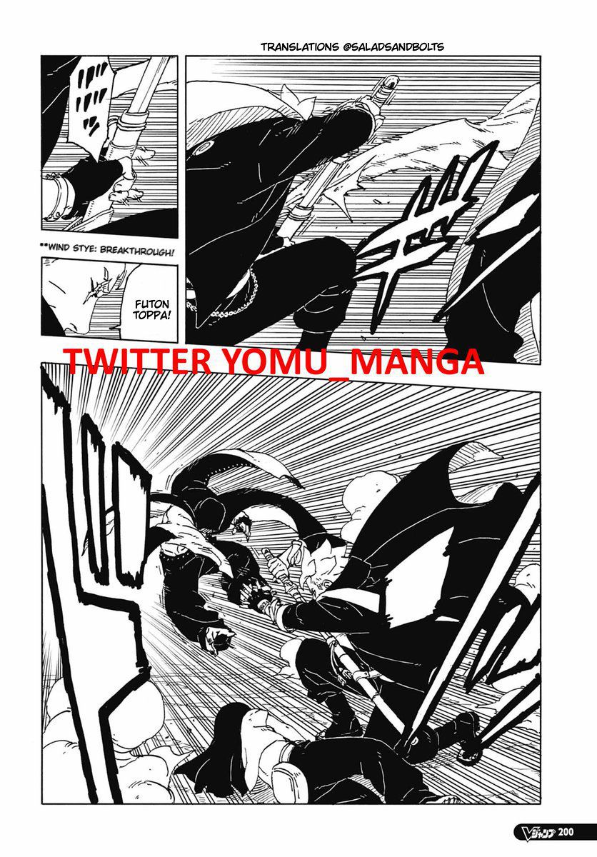 8 Jutsu Keren yang Muncul Sepanjang Chapter 12 Boruto TBV