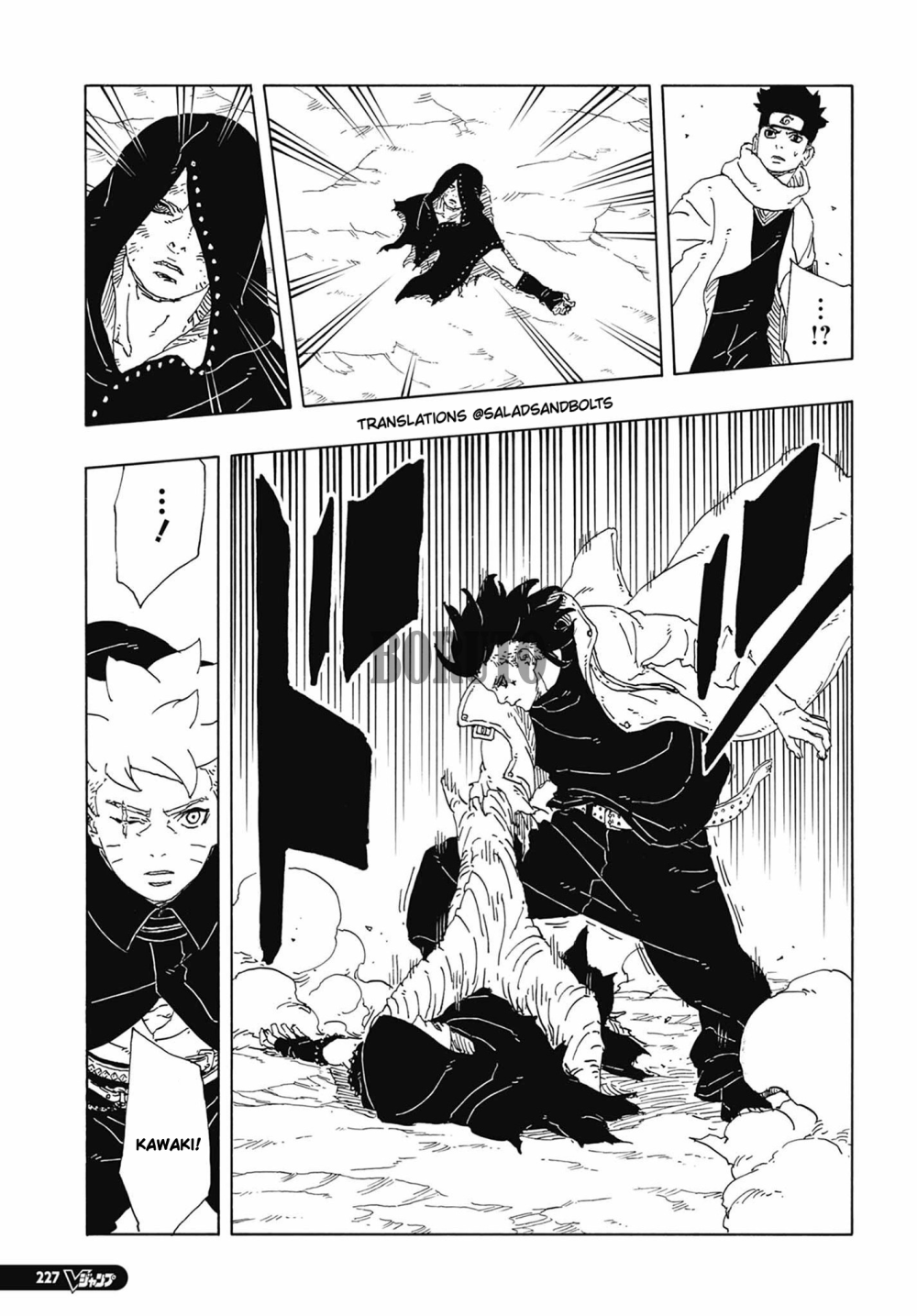 8 Jutsu Keren yang Muncul Sepanjang Chapter 12 Boruto TBV