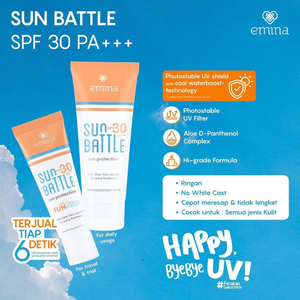 7 Rekomendasi Sunscreen Brand Lokal dengan Harga di Bawah Rp50ribu