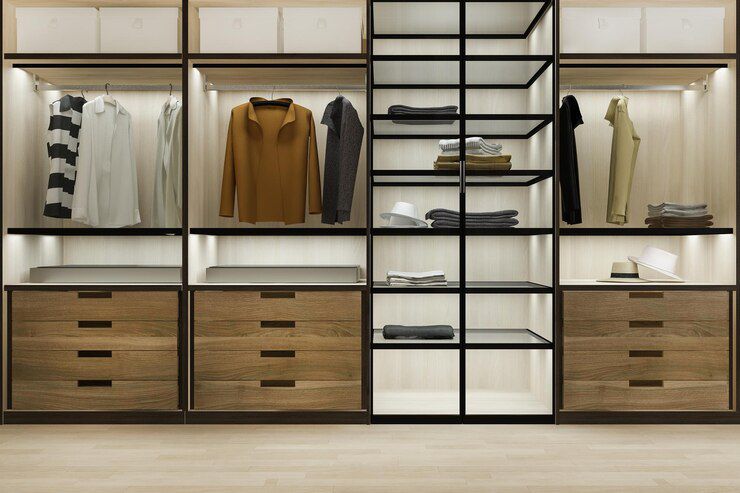 5 Tips Menata Ruang Wardrobe Minimalis