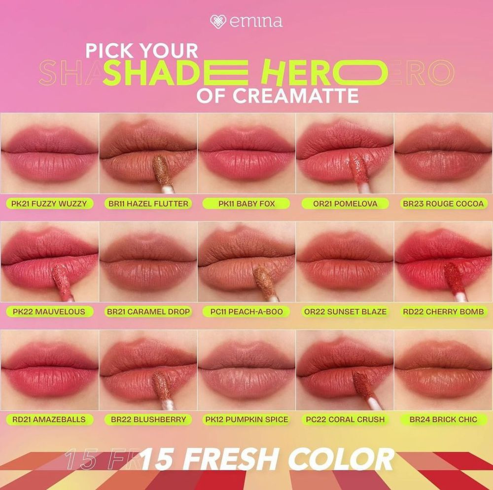 Rekomendasi Lip Cream Produk Lokal di Bawah Rp50 Ribu