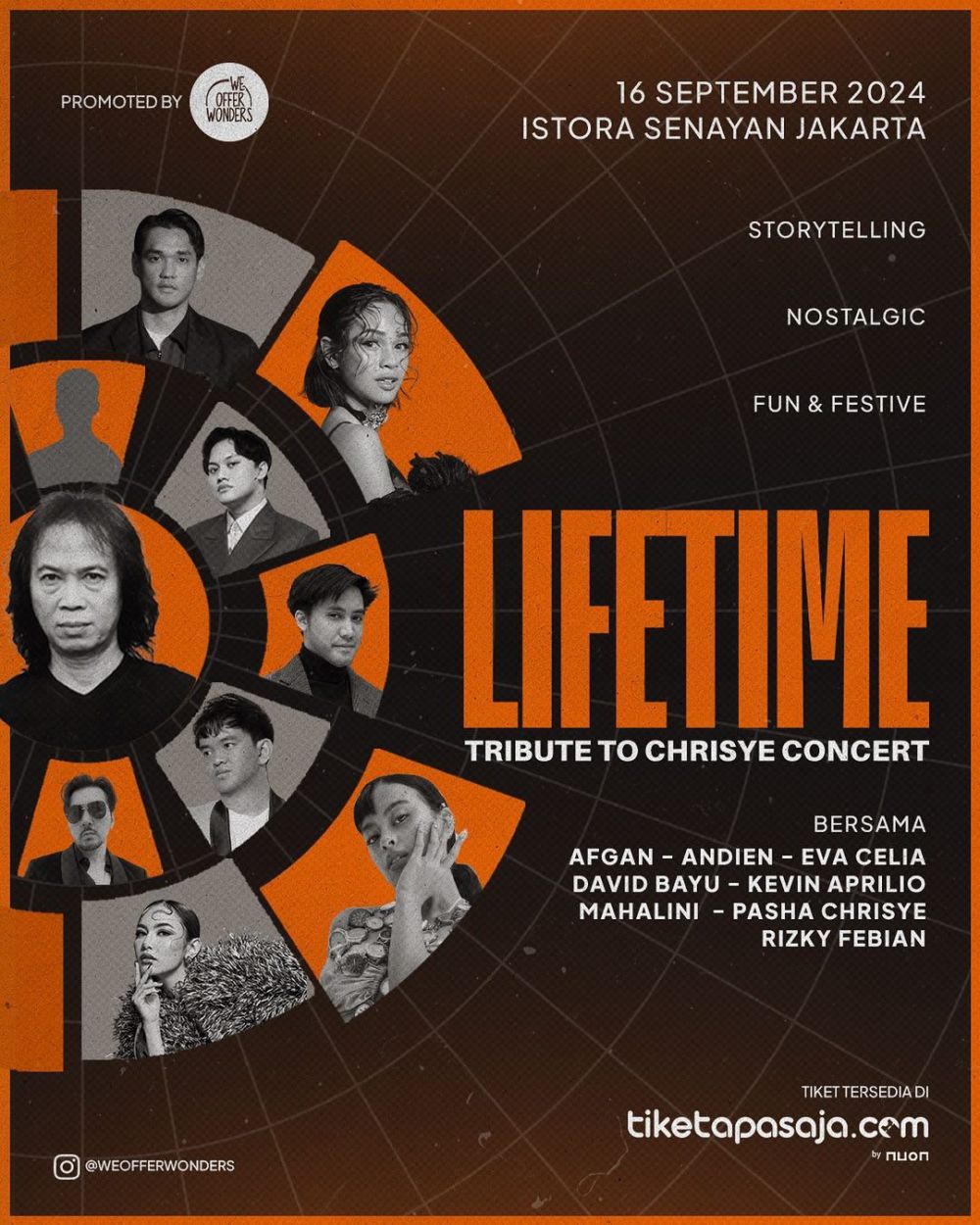 Nuon Menjadi Penyedia Tiket Resmi Konser Lifetime Tribute to Chrisye