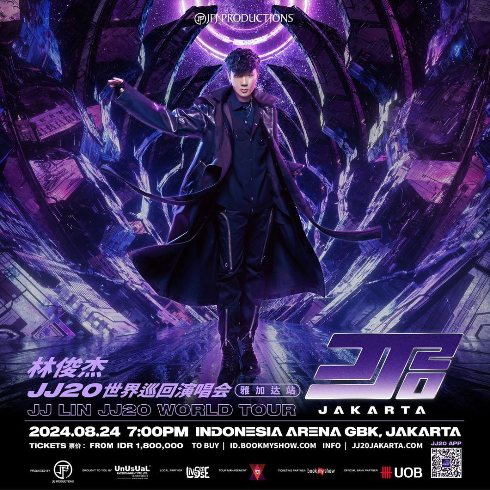 Harga Tiket Konser JJ Lin 2024 di Jakarta