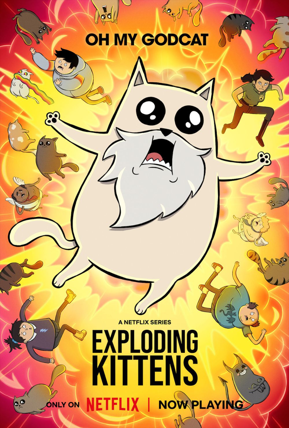 Sinopsis Serial Animasi Exploding Kittens