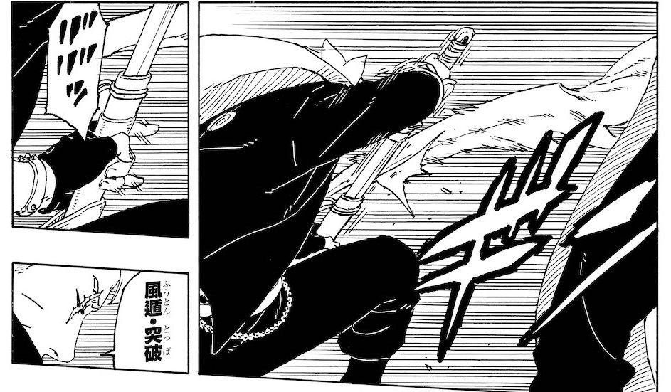 Spoiler Boruto TBV Chapter 12: Boruto VS  Hidari