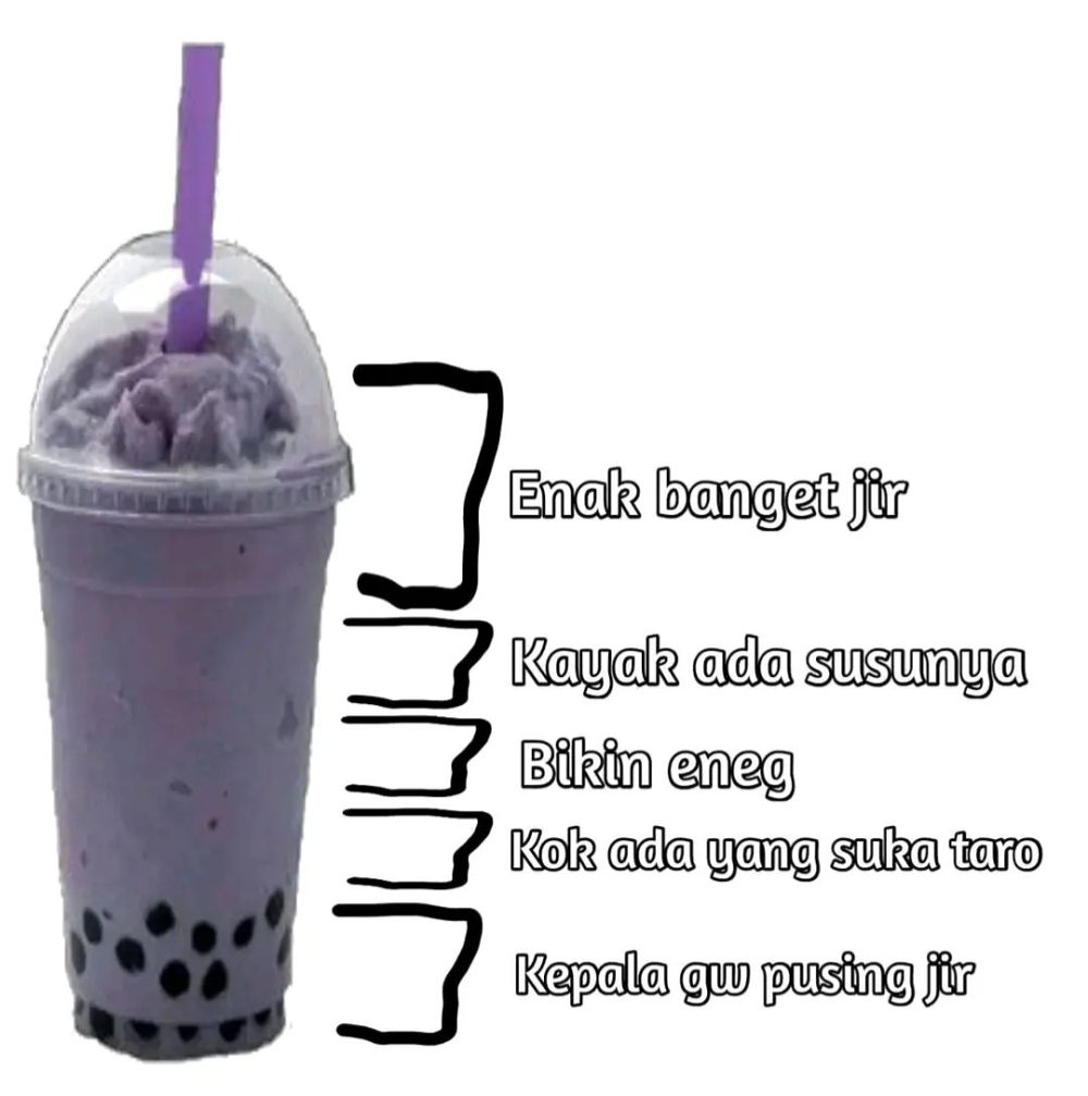 9 Meme Pembagian Rasa Makanan dan Minuman