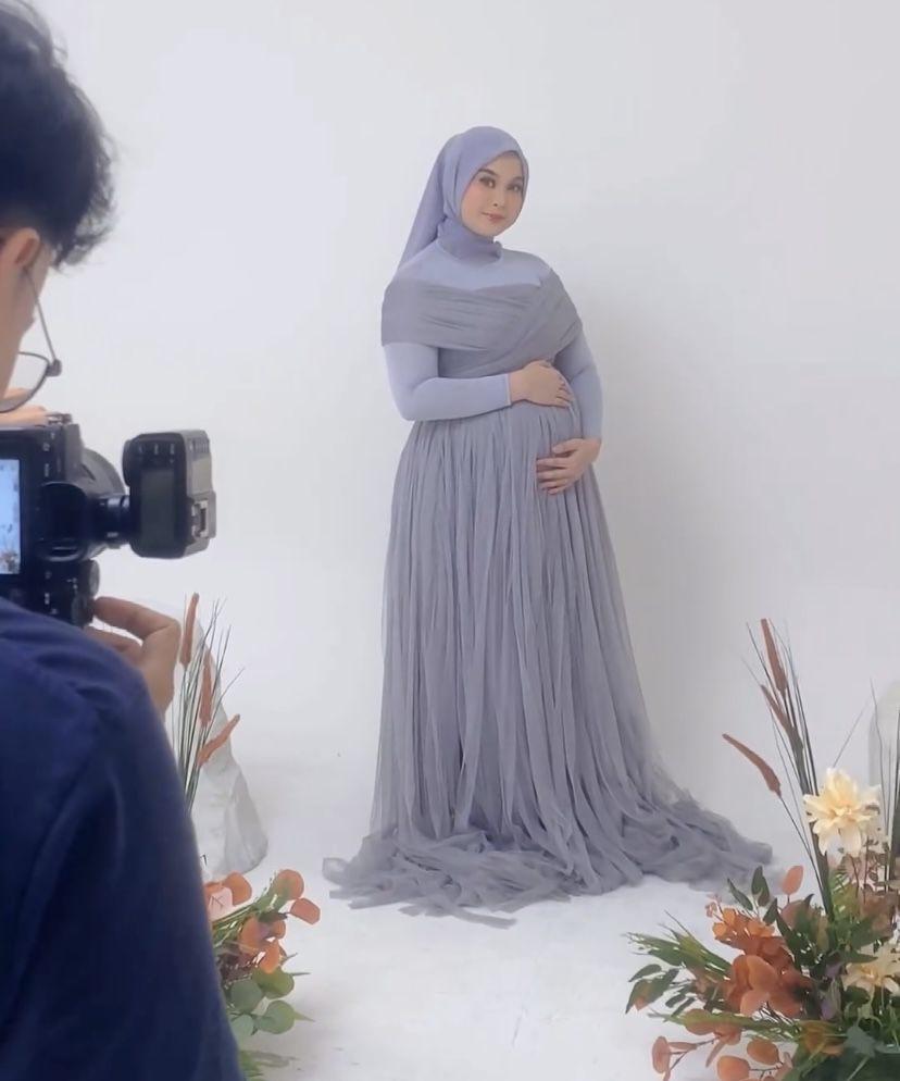 Maternity Shoot Istri Aldi Taher Jelang Lahiran Anak Kedua