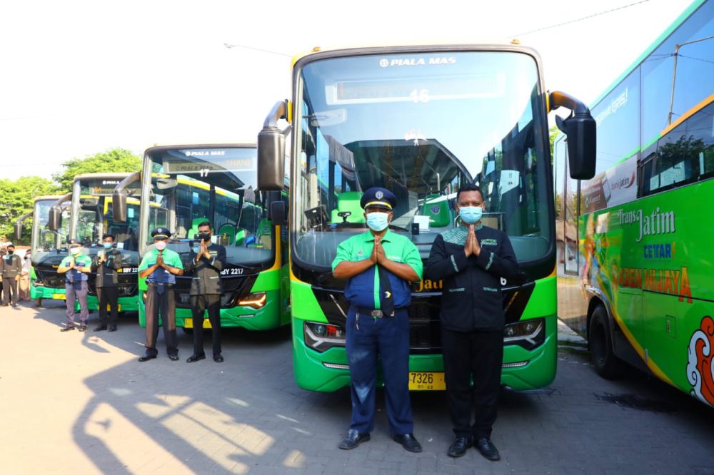 Cara Naik, Tarif dan Koridor Terbaru Bus Trans Jatim