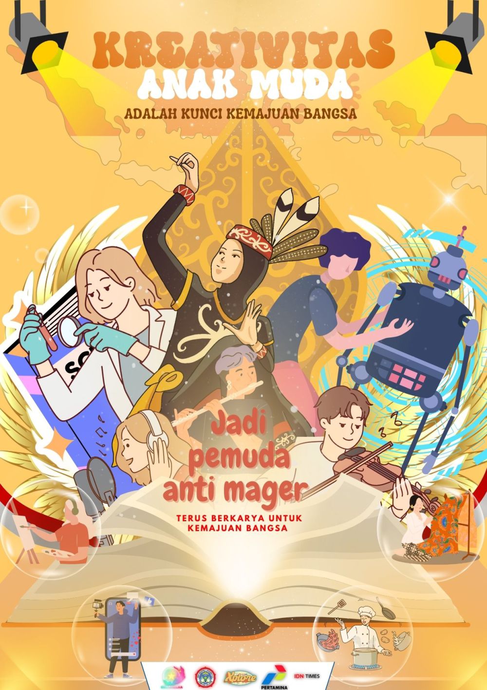 [MADING] Kreativitas Generasi Muda Kunci Kemajuan Bangsa | IDN Times