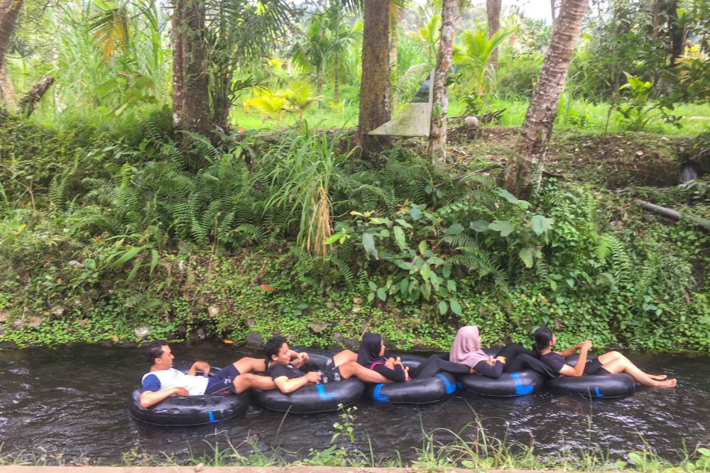 Tiket Masuk Susur Sungai di Bendungan Yeh Aya Hulu Tabanan