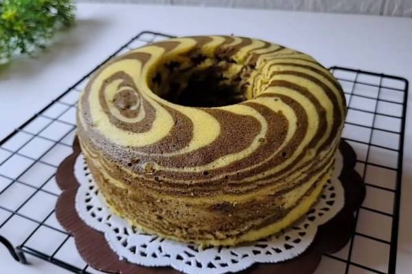 Resep Bolu Kukus Zebra Telur