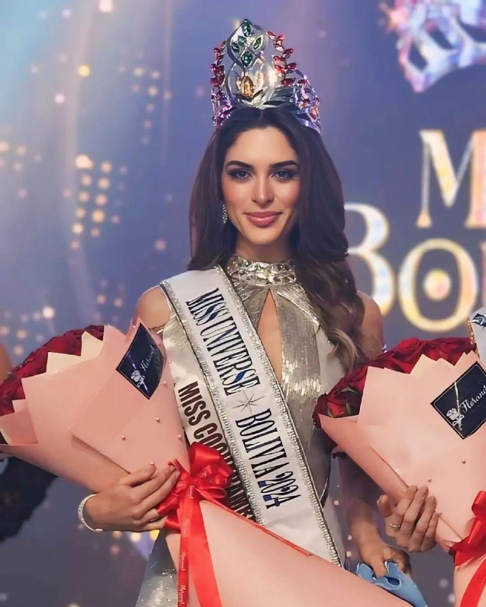 7 Potret Miss Universe Bolivia 2024 Juliana Barrientos