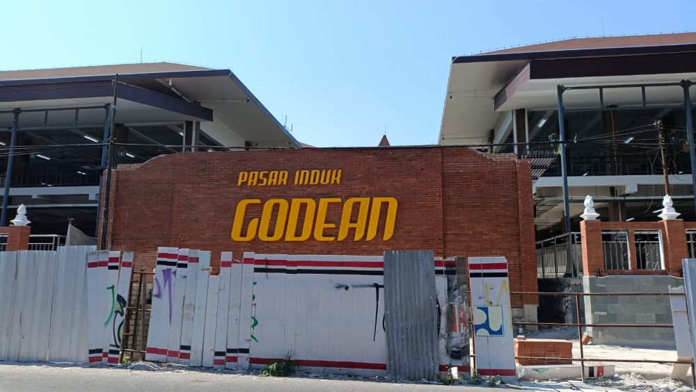 Parkir Belum Selesai Pedagang Pasar Godean Tak Mau Tergesa-gesa Pindah