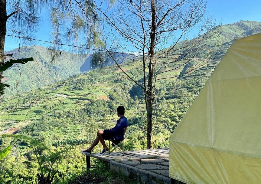 Pesona The Fortune Glamping: Asyik View Gunung di Wonosobo