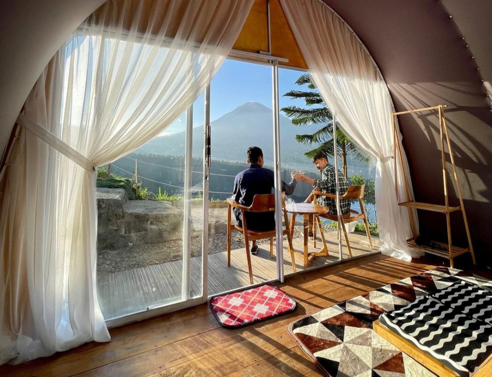 Pesona The Fortune Glamping: Asyik View Gunung di Wonosobo