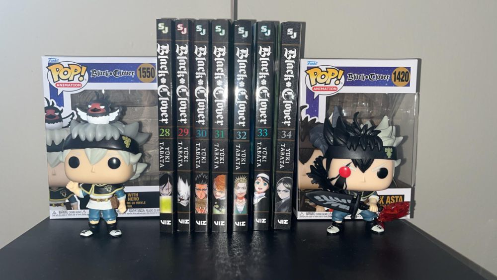 8 Koleksi Keren Black Clover, Banyak Manga Serta Funko Pop!