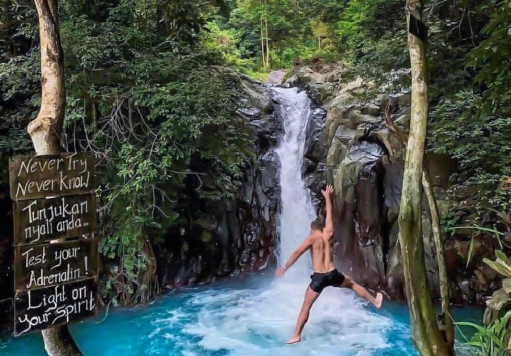 Tiket Masuk Air Terjun Kroya, Lokasi Liburan Sza di Bali