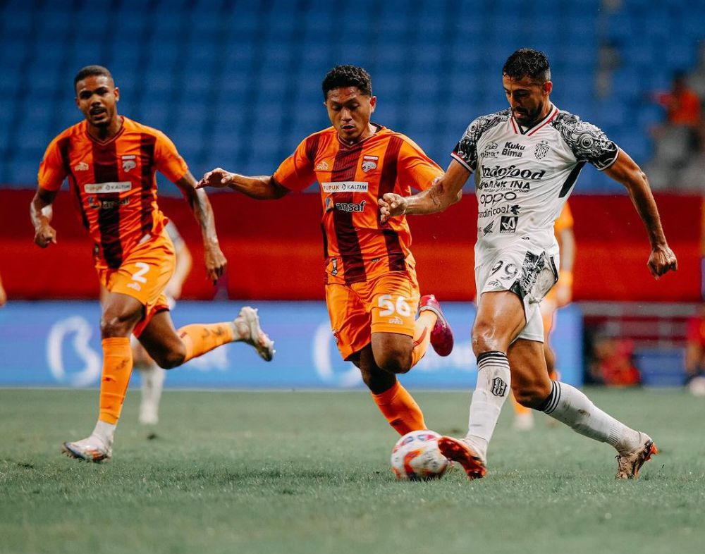 Borneo FC Lanjutkan Tren Positif dengan Tundukkan Bali United 2-0