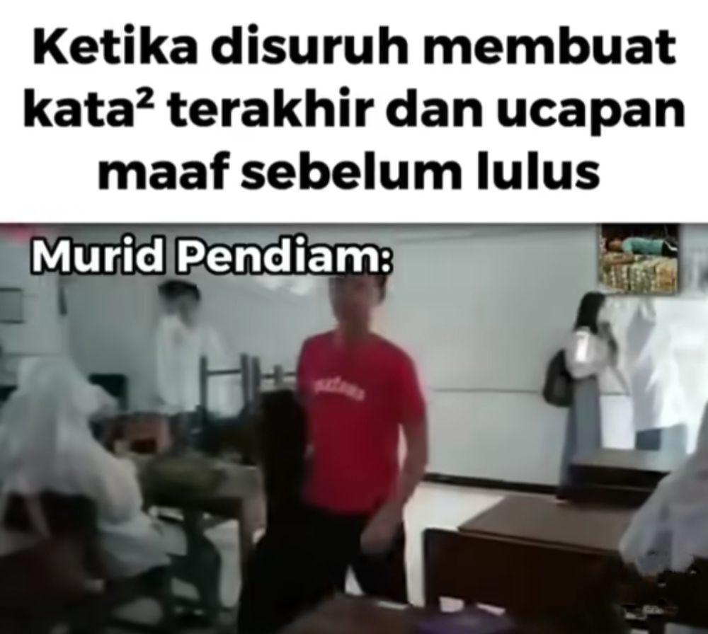 Meme Sisi Misterius Pendiam yang Susah Ditebak