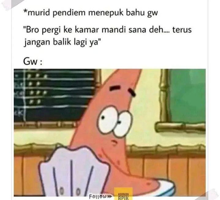 Meme Sisi Misterius Pendiam yang Susah Ditebak