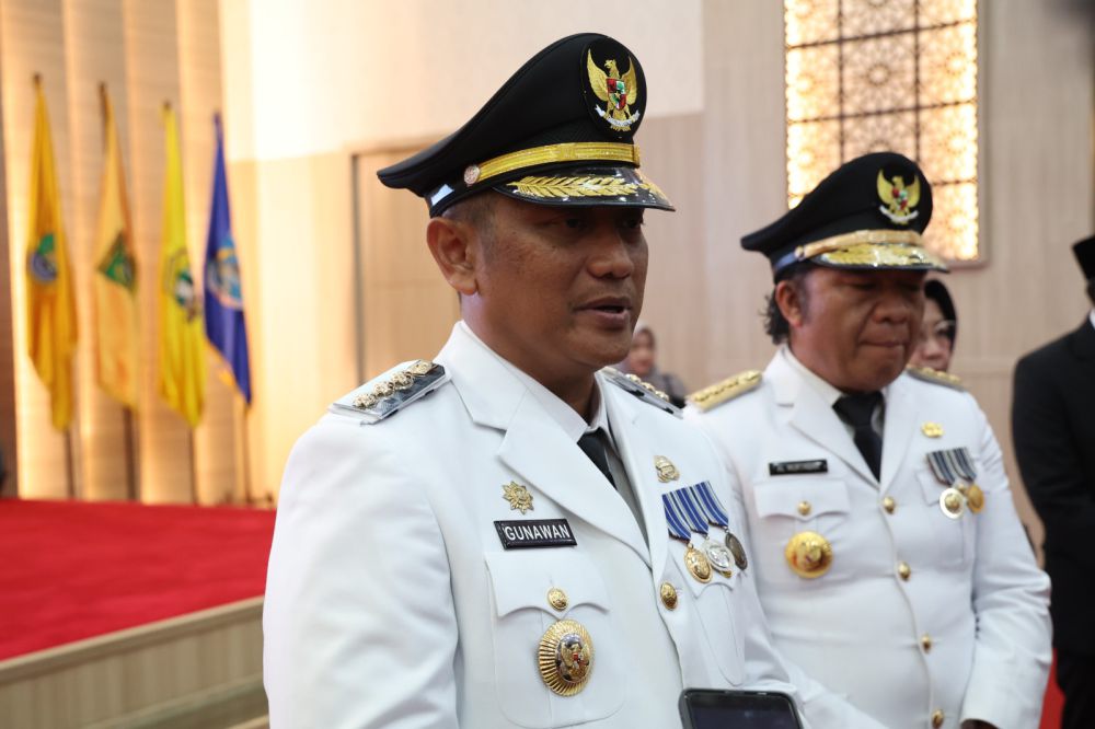 Gunawan Rusminto Resmi Jabat Pj Bupati Lebak Gantikan Iwan Kurniawan