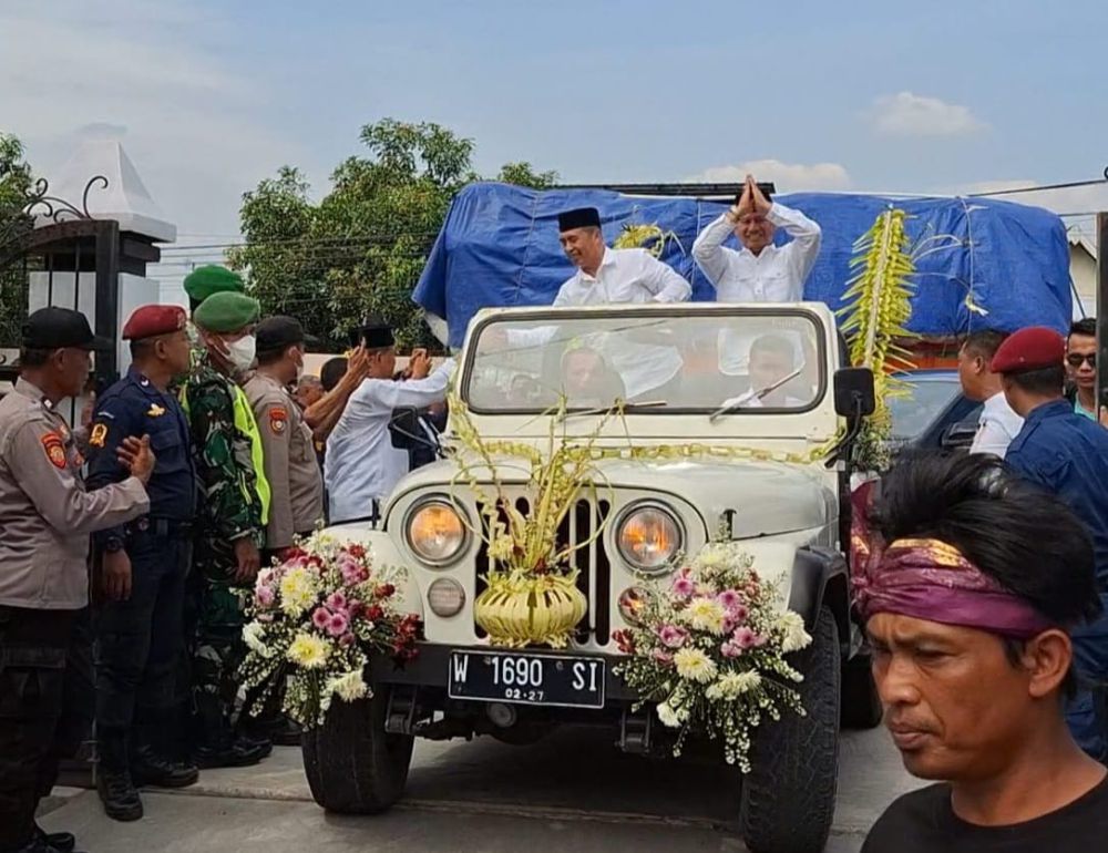 Pernah Bersama, Dua Paslon Cabup-Cawabup Madiun Mendaftar ke KPU