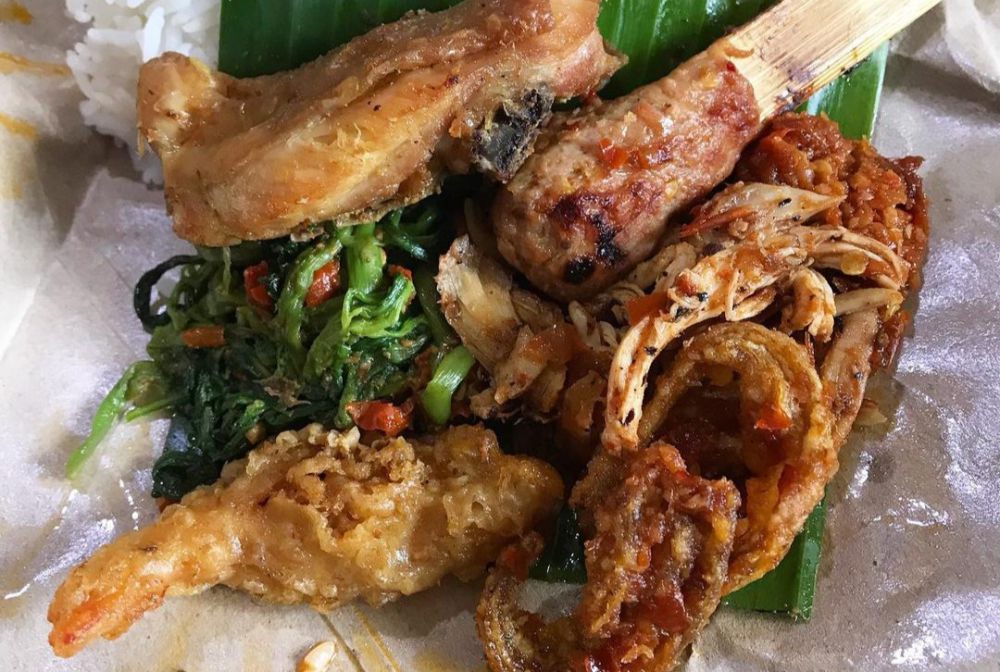 6 Nasi Campur Bali Halal Rp10 Ribuan, Ada yang Legendaris