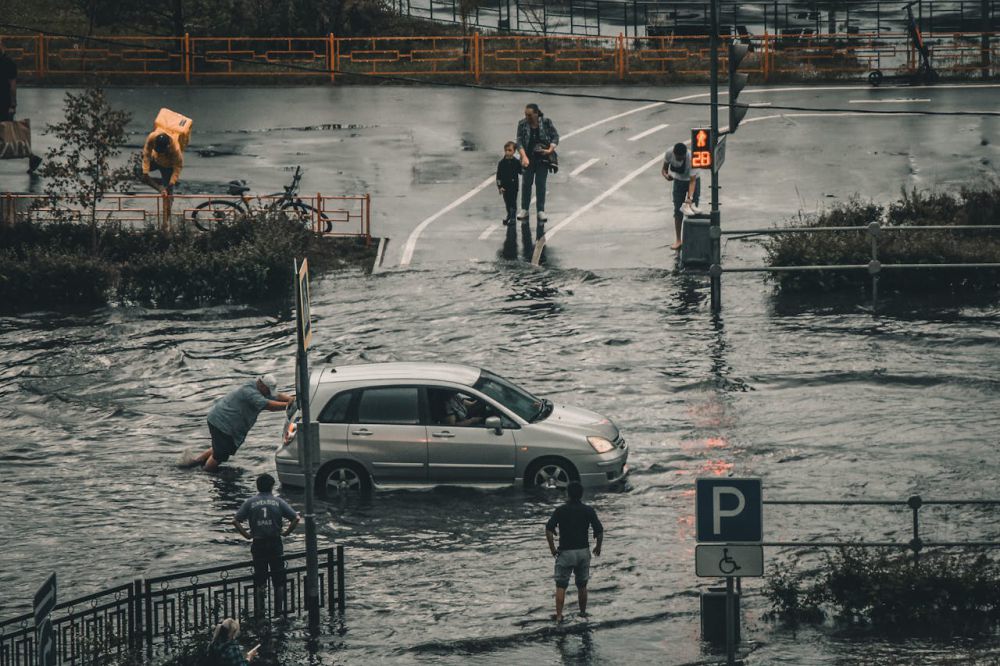 Diguyur Hujan Seharian, Sebagian Wilayah Kabupaten Bandung Banjir