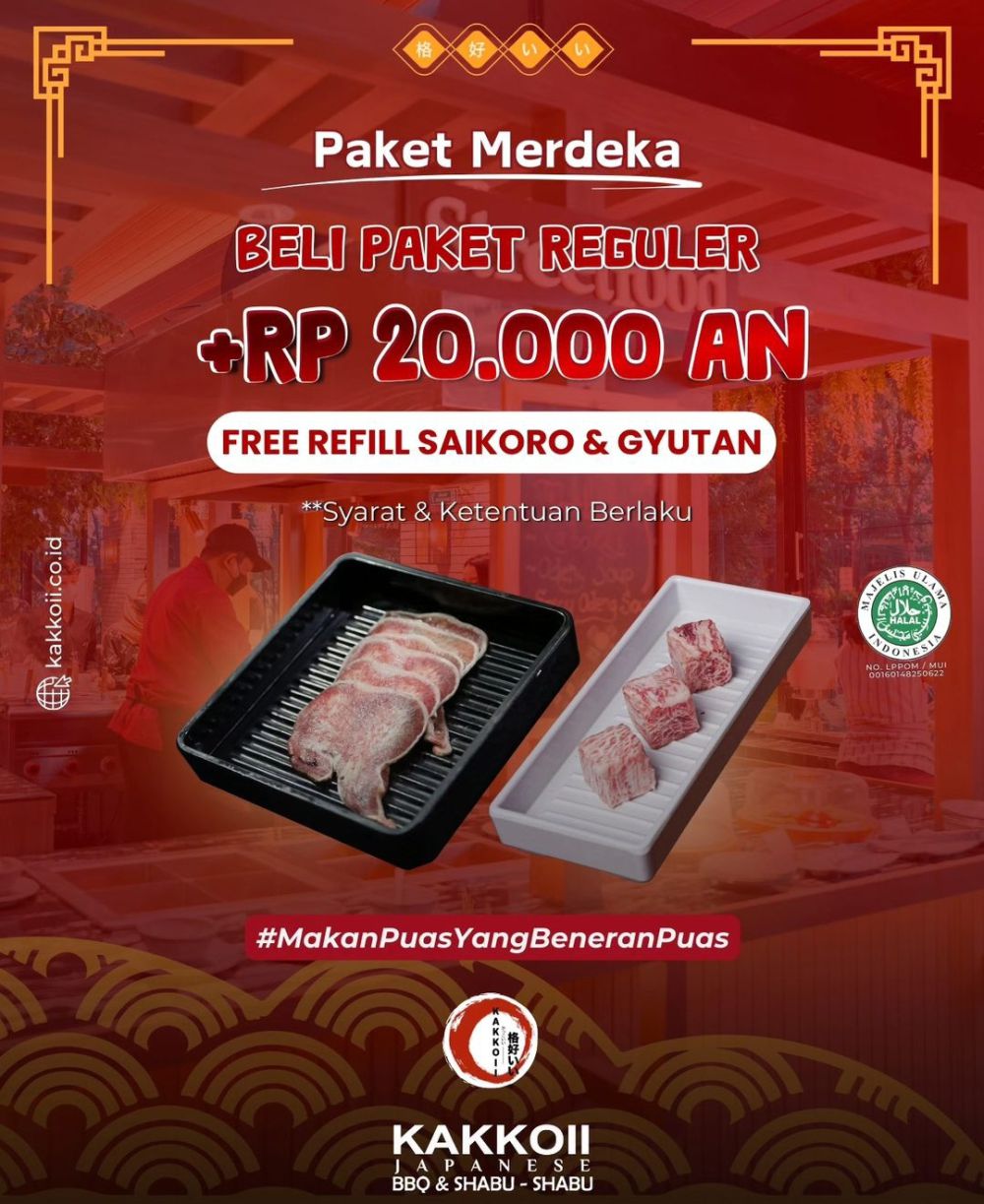 9 Promo Makan 17 Agustus 2024 di Jogja, Ada Donat, Pizza sampai Ramen