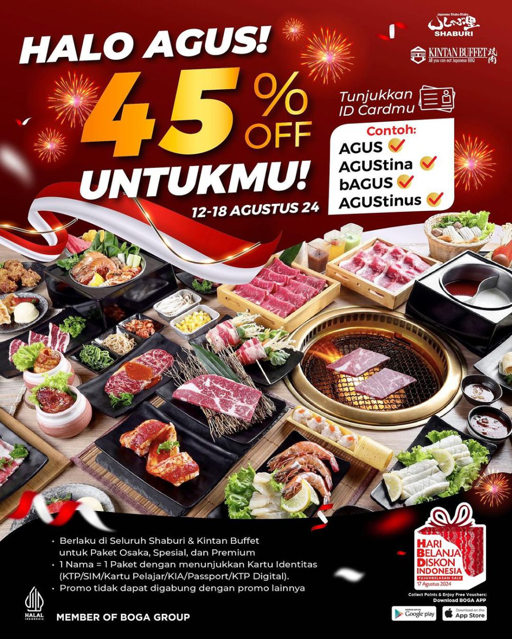 9 Promo Makan 17 Agustus 2024 di Jogja, Ada Donat, Pizza sampai Ramen