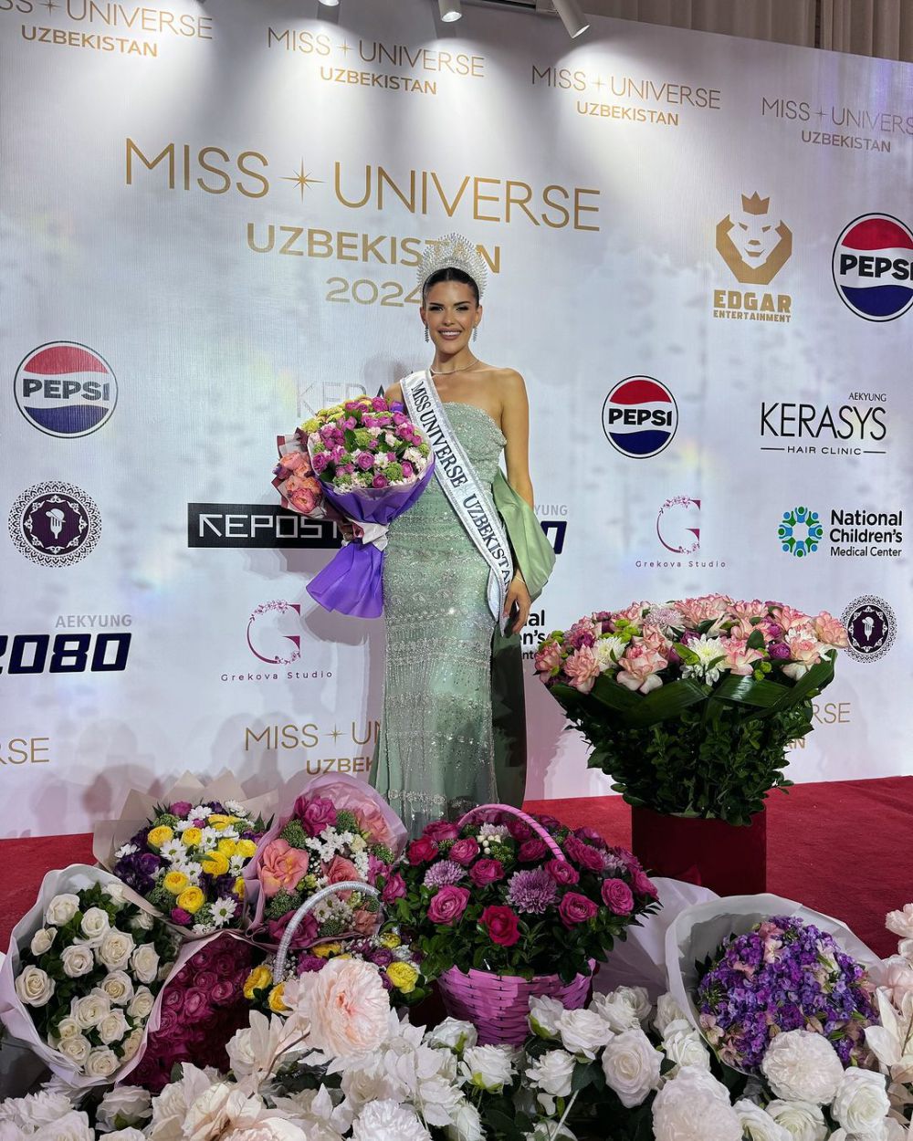 7 Potret Miss Universe Uzbekistan 2024 Nigina Fakhriddinova