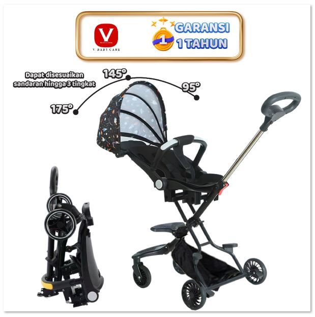 Stroller lipat kecil murah online