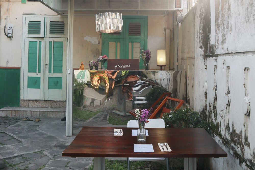 Kale Locale, Sensasi Fine Dining Ala Vintage di Gang Sempit di Solo