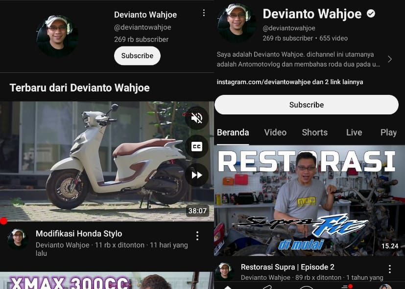 6 Channel YouTube untuk Kamu yang Hobi Motoran, Informatif