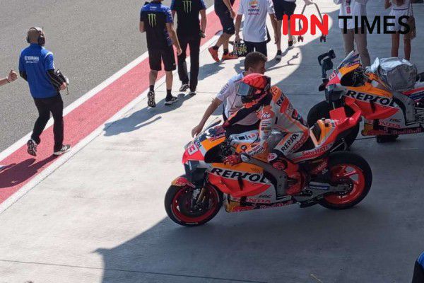 Belum Pernah Finis, Marc Marquez Kenang Kecelakaan di Mandalika