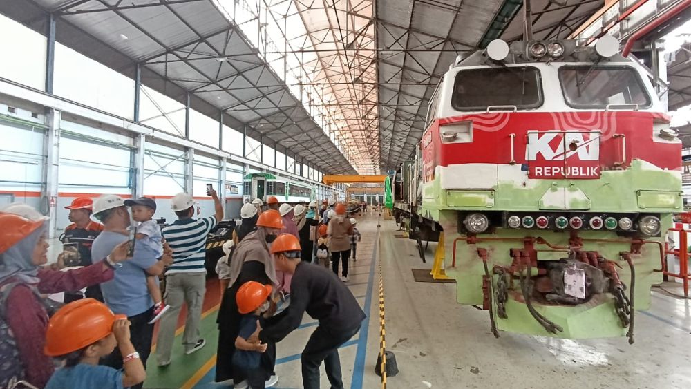 Serunya Jogja Spoor Festival 2024 di Balai Yasa Yogyakarta