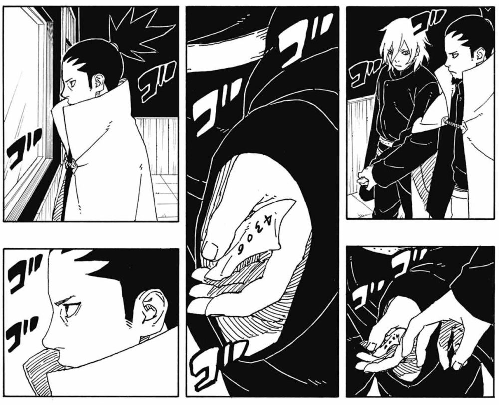 4 Aksi Nekat Shikamaru Bebaskan Boruto di Chapter 14